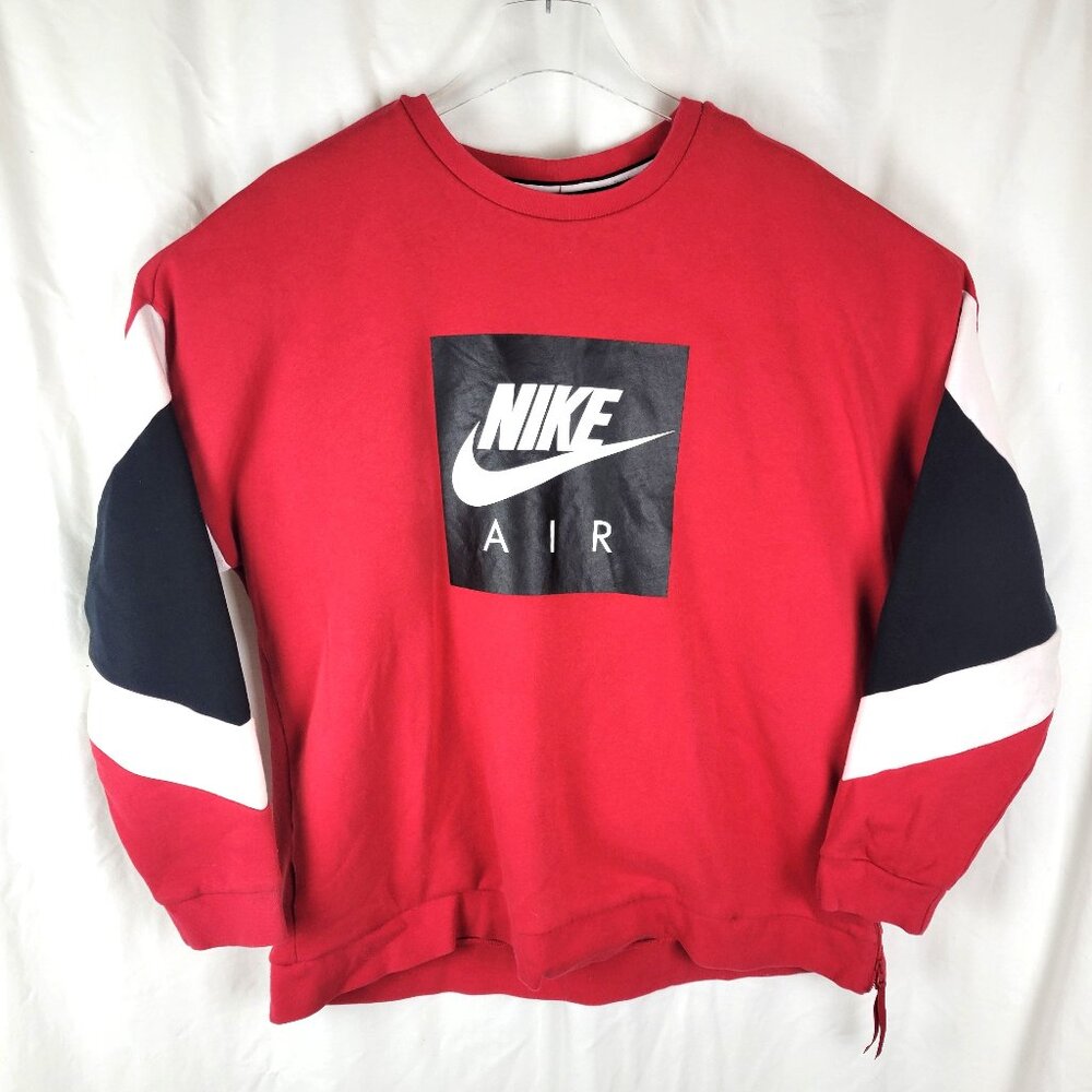 NIKE AIR Vintage Graphic Pullover Graphic Logo Sweatshirt - Size XXL